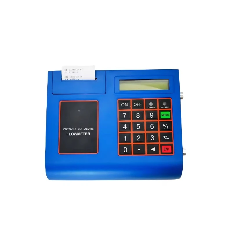 TUF-2000P Portable Digital Ultrasonic Flowmeter DN15-DN6000 Liquid and Water LCD Display
