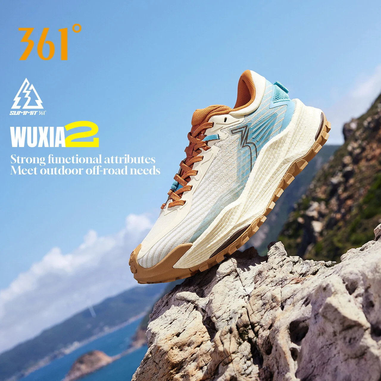 

361 Degrees Men Running Shoes Lightweight Soft Airy Rebound Cushioning Non-Slip Outdoor Hiking Versatile Sneaker Male 672542201