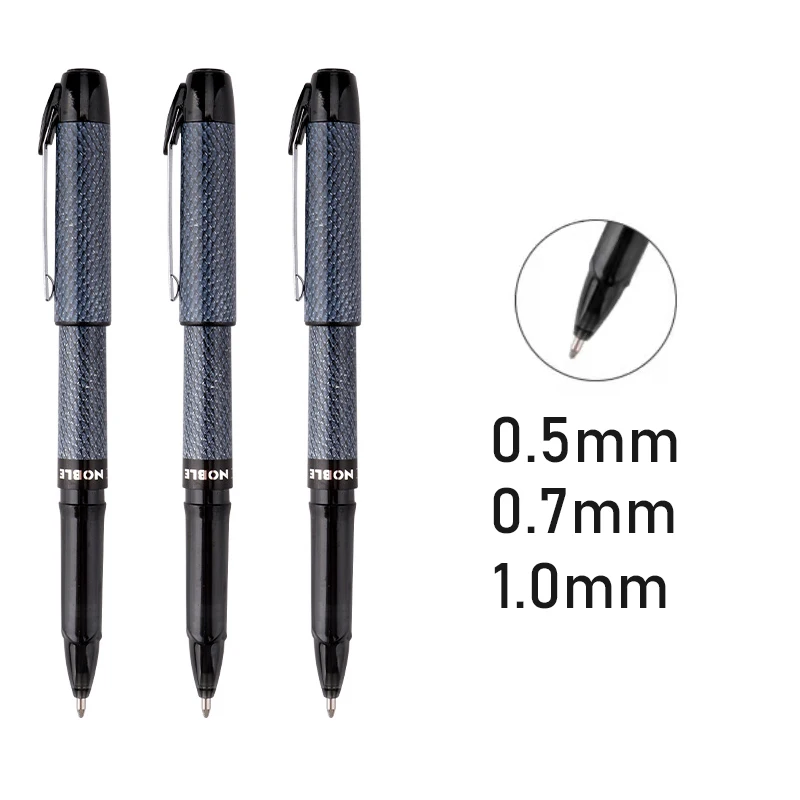 20/11/13pcs 1.0/0.7/0.5mm Gel Pen Neutral High Capacity Black Blue Red Replaceable Pen Ink Writing Gel Ink Office/School