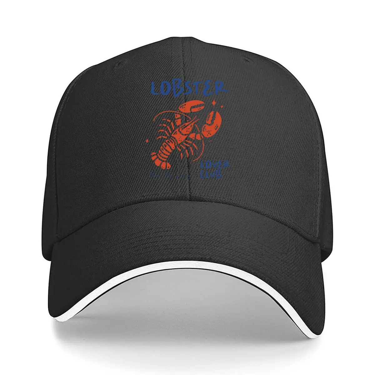 Lobster Lover Club Pinch Me Im In Graphic Hip Hop hat Fashion Outdoor Sports Sandwich Baseball Cap