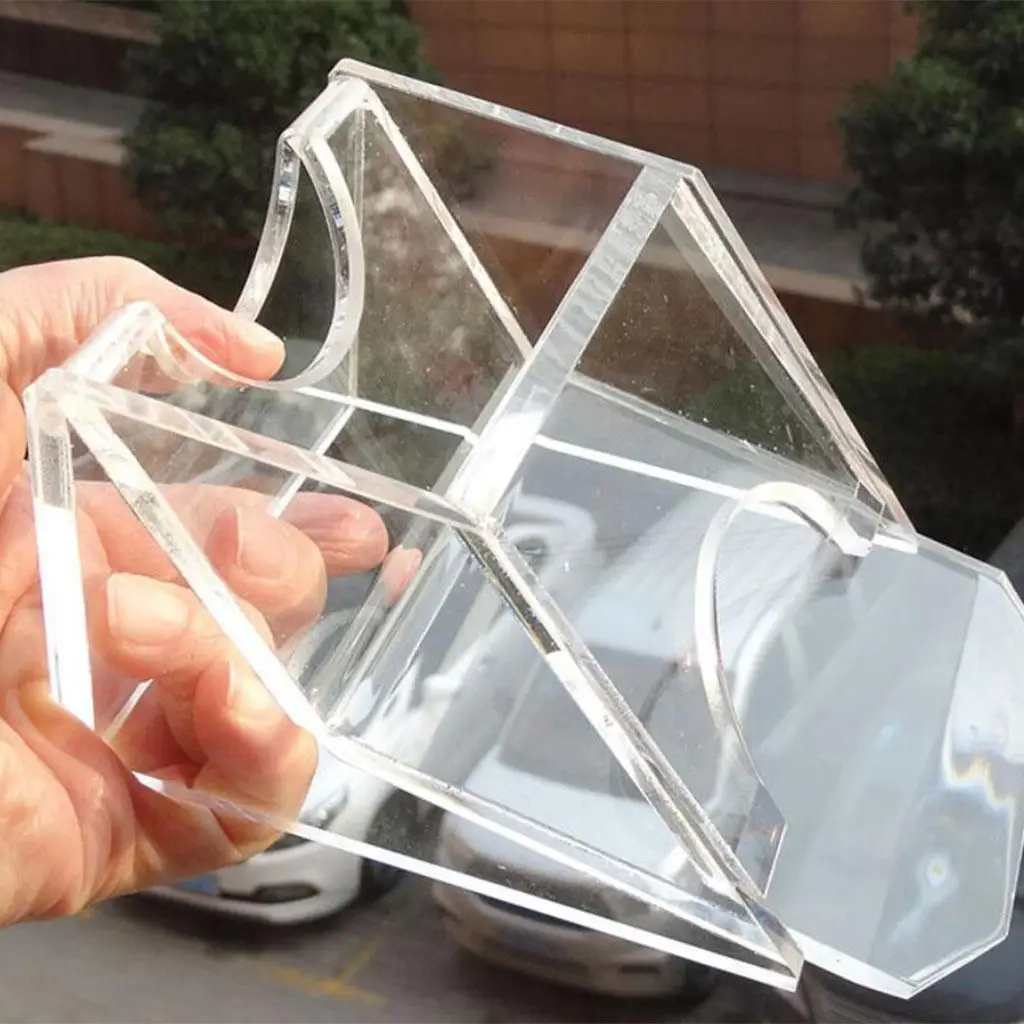 

Card Dealer Shoe 1 Deck Durable Transparent Acrylic for Blackjack Casino