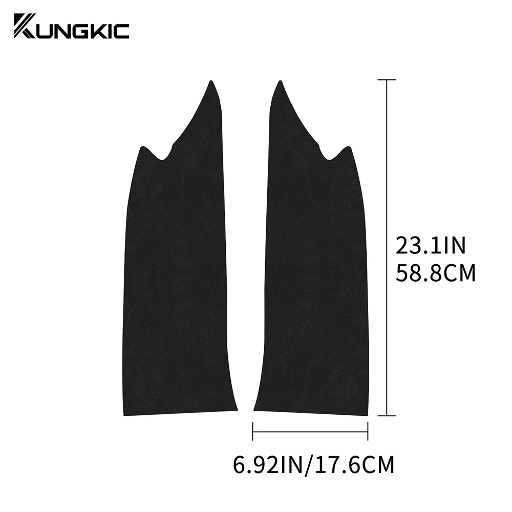 Suede A-pillar Protective Sticker For Subaru BRZ Toyota GR86 2021 2022 2023 2024 LHD RHD Pad Cushion Interior Trim Accessories - Image 6