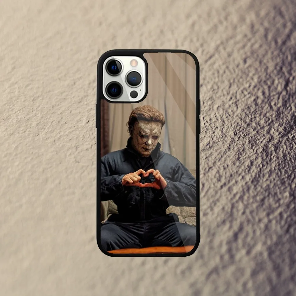 Michael Myers Horror H-Halloween  Phone Case For iPhone 15,14,13,12,11,Plus,Pro,Max Mini Magsafe Magnetic Wireless Charging