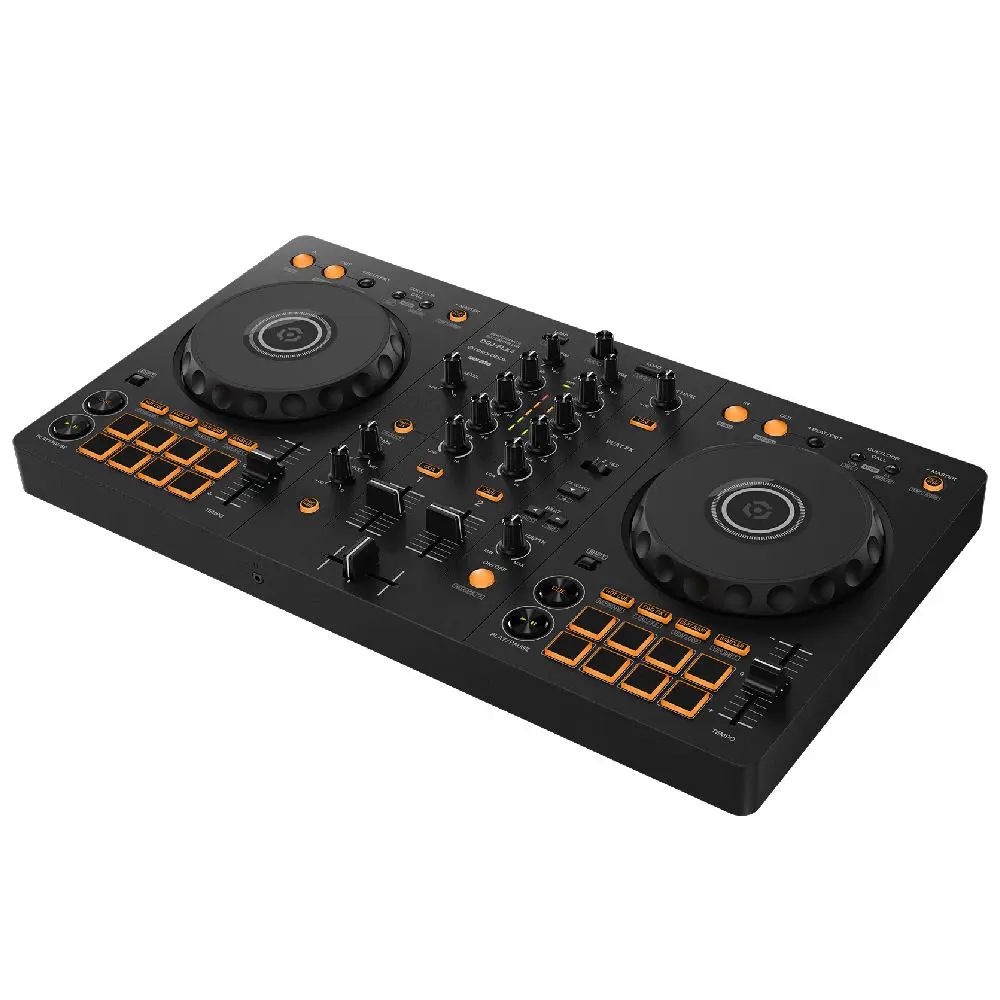 Mixer Audio Profesional DJ DDJ-FLX4 2 Kanal, Kontroler DJ untuk Kontrol DJ, Peralatan Sistem Suara, Speaker & Amplifier