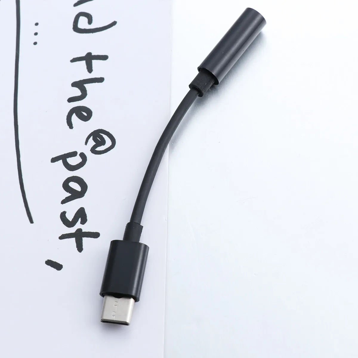 1Pcs Type-C to 3.5mm Audio Adapter USB 3.1 Compatible Reversible Plug Cable Direction Lightweight Easy Carry for
