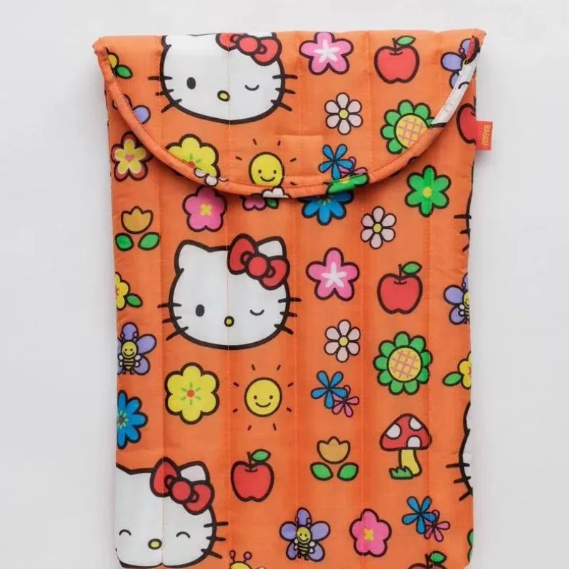 Hello Kitty Storage Bag Anime Versatile Cute Printed 13 Inch Tablet Inner Container Protective Cover Kawaii Girl Gift Wholesale
