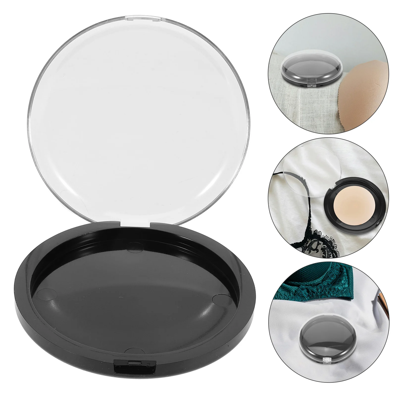 

Stylish Invisible Bra Storage Case Durable Plastic Mini Box Travel Underwear Organizer Portable Bag Accessory