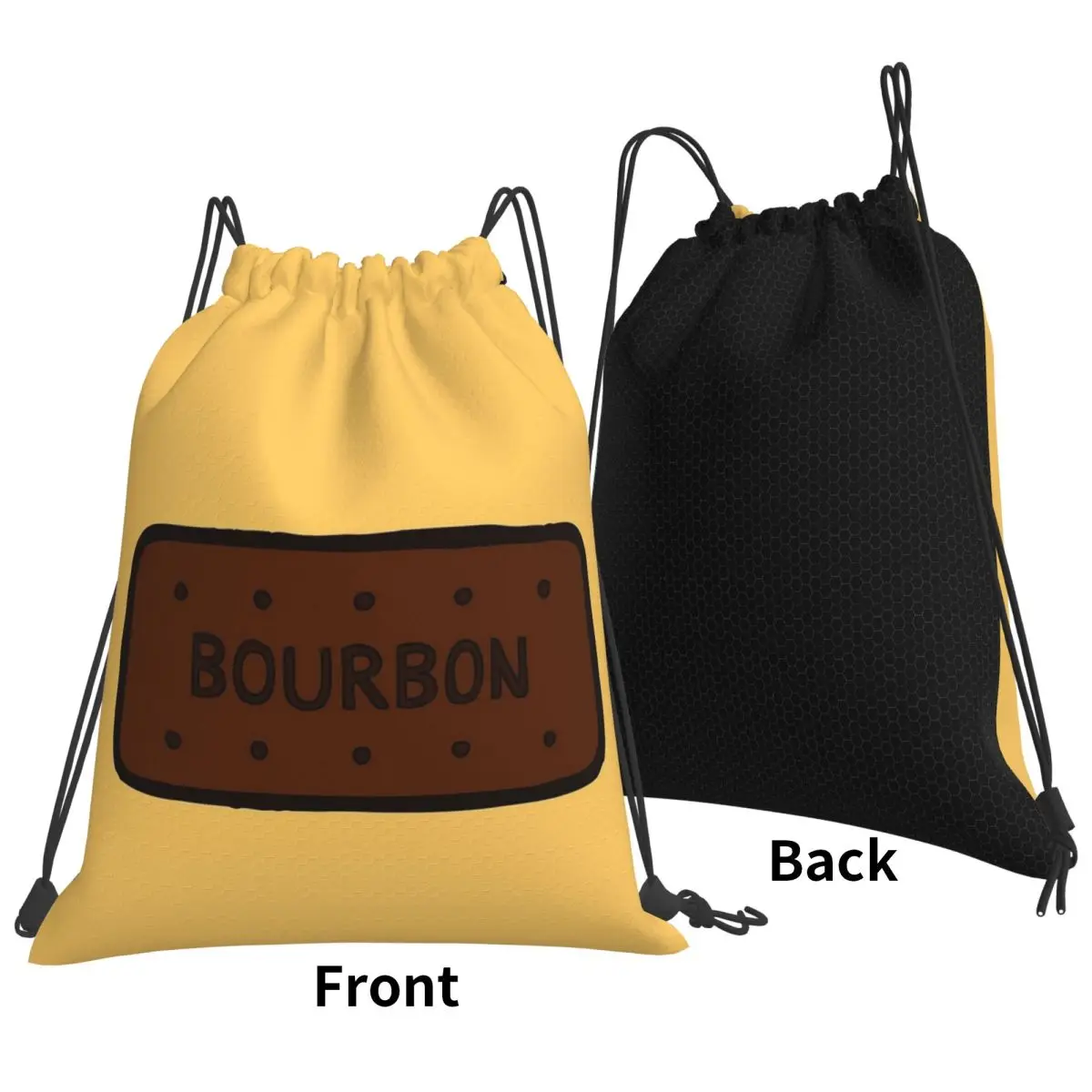 

Рюкзаки с шоколадным бурбоном и печеньем, модные портативные сумки на шнурке, спортивная сумка, сумки для книг для студентов-путешествий