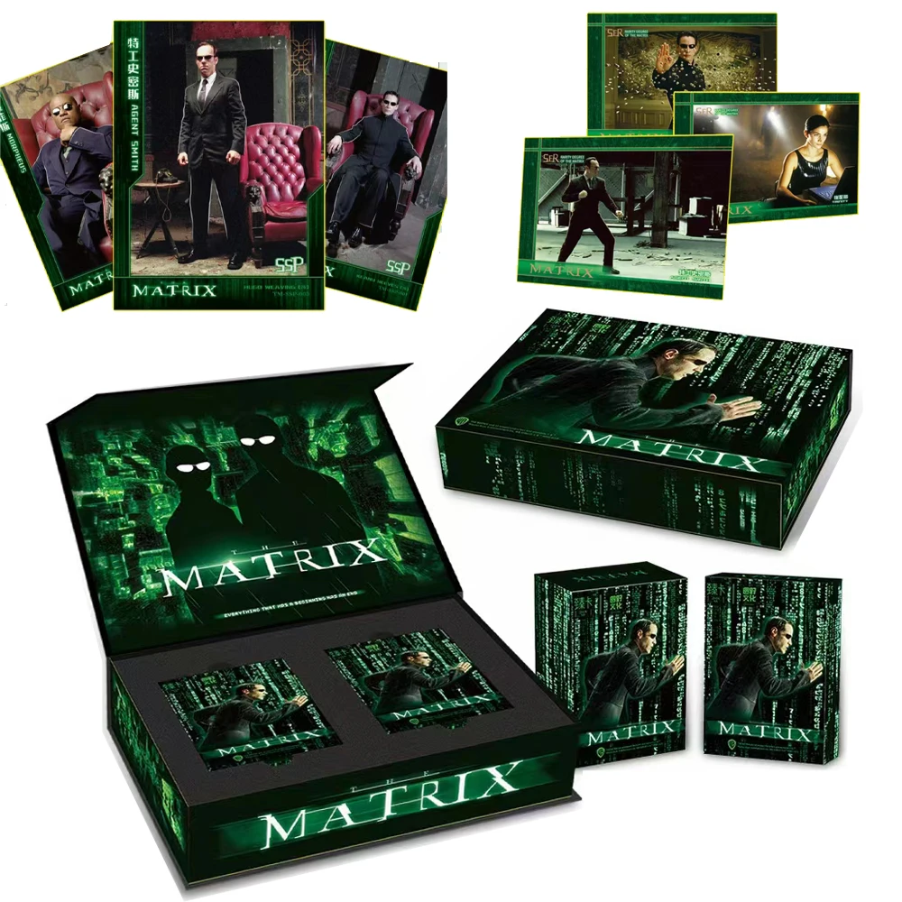 The Matrix The First Collection Cards Box Movie Character Neo Exquisite Peripheral Game Card Children Birthday Toy Gifts