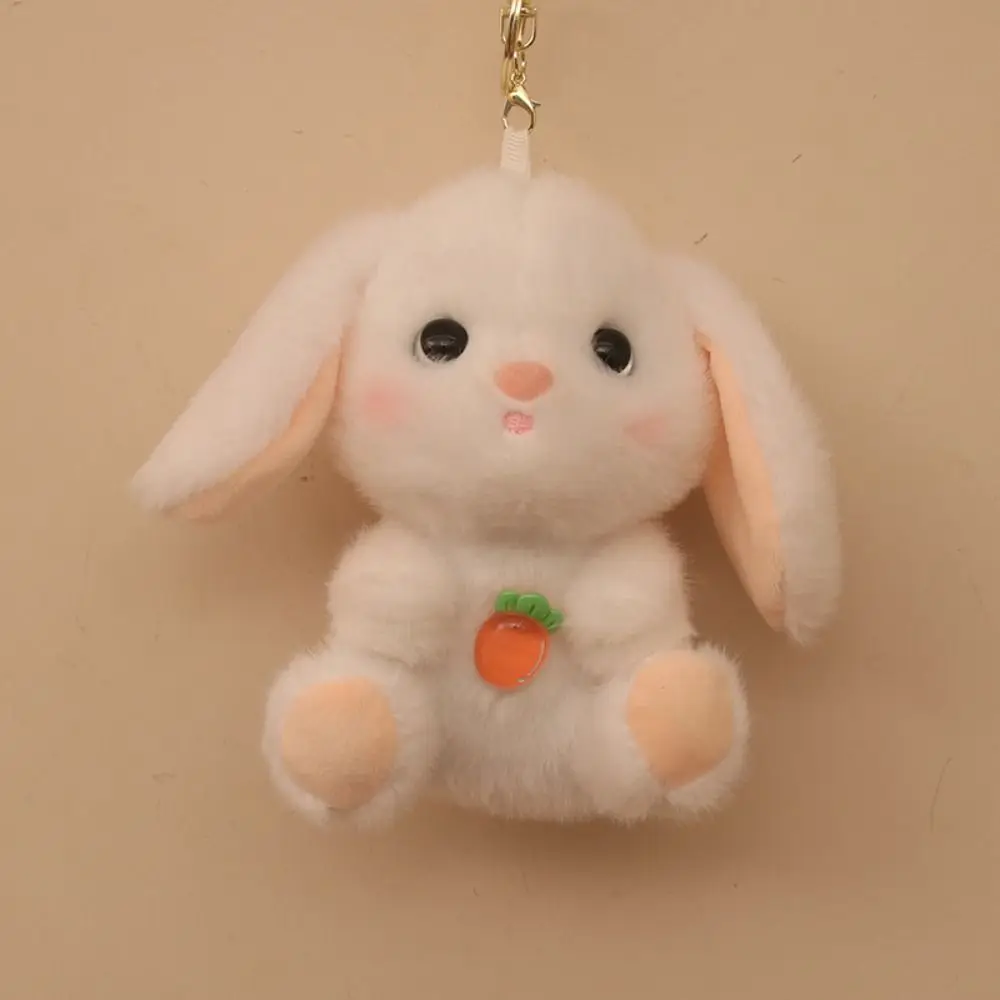 

Stuffed Animals Plush Bunny Keychain Plush Doll Couple Toy Little Rabbit Plush Sitting Doll Animal Bear Soft Rabbit Bag Pendant