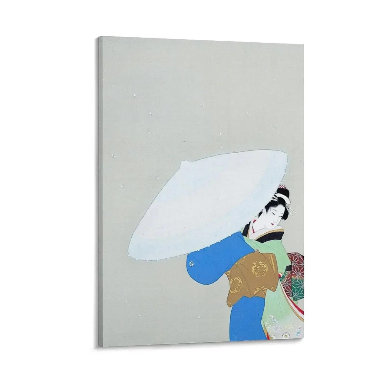

Snow by Uemura Shoen Traditional Japanese Art Decor Canvas Painting Picture on the wall Decoration home decor interior