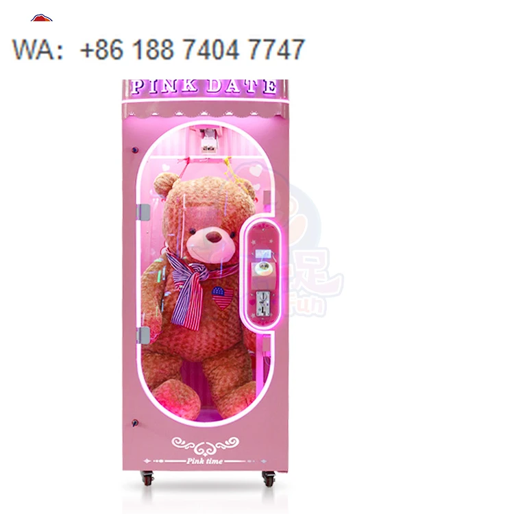 Newest Hot Sale Large Pink  Date Gift Single Cut Coin-operated Arcade Machine