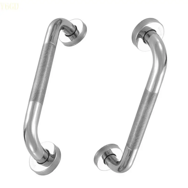 Y6GD Home Cares Bath Handrails Stainless Steel Safety Rails Simple Isntalls