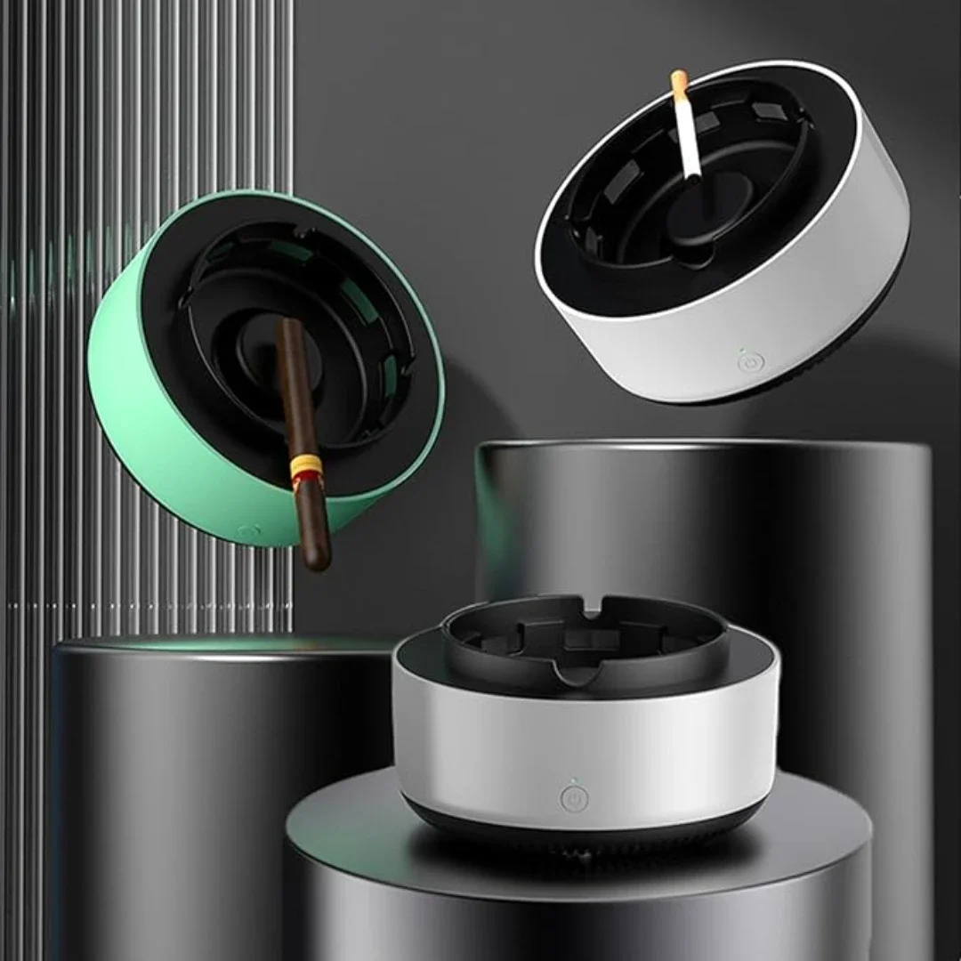 Ashtray Air Purifier Intelligent Passive Smoking Removal Smoking Smoke Smell Multi Filtration Indoor Living Room Office