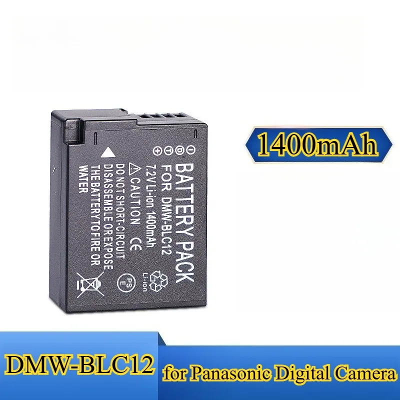 

Замена батареи Panasonic DMW-BLC12, 1400 мАч, совместимая с цифровой камерой Lumix G85 G7 G80 GX8 FZ2500 FZ200 G5 G6