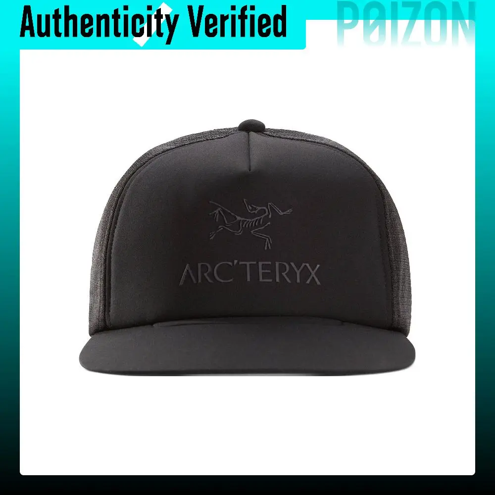 Arc'teryx Brand Logo Polyester Baseball Caps Unisex Black X000006117002