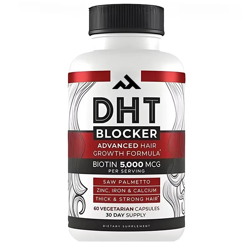 

DHT Blocker Capsules 60 Capsules Containing Biotin Saw Palm Hair Growth Thicker and Longer Male and Female Supplements