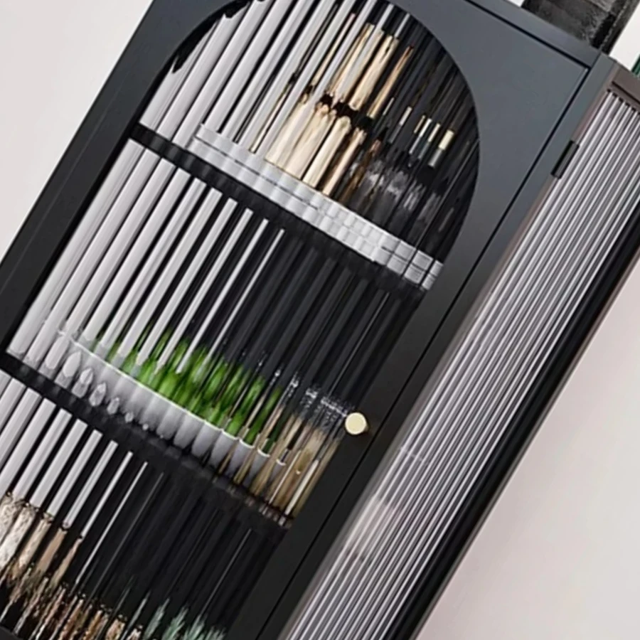 

Mobile Narrow Bar Cabinet Square Drink Rail Small Ideas Miniature Bartender Organizer Strorage Vitrina Baroque Design Furniture