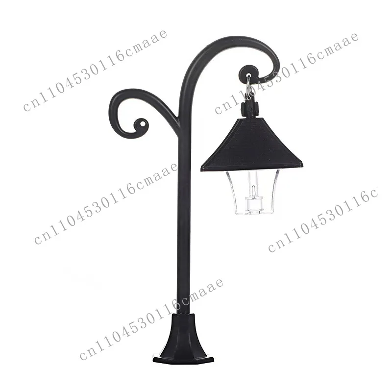 Night light micro landscape street light plastic model children's luminous toy decorative atmosphere light small ornament