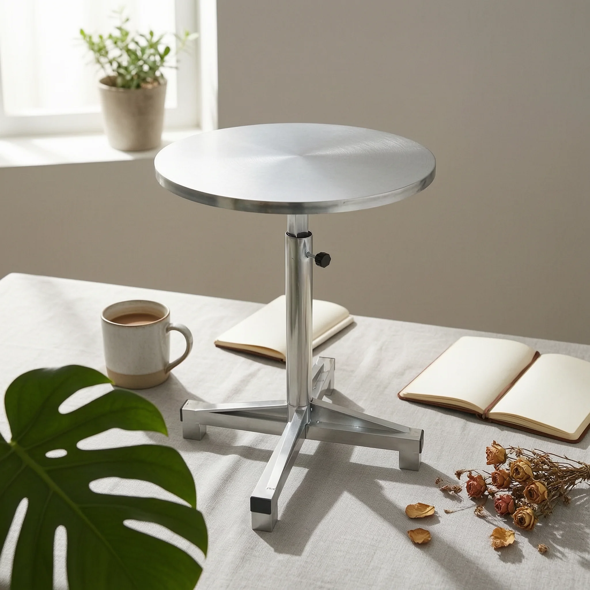 360 Degree Rotating Turntable Stand Heavy Duty Paint Drying Holder Spray Paint Stand for Art Workshops