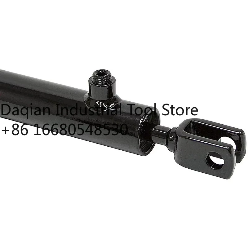 1jhHydraulic Cylinder for Press Engineering Machinery Customize Rod End Flange Double Acting Hydraulic Outrigger for Sale