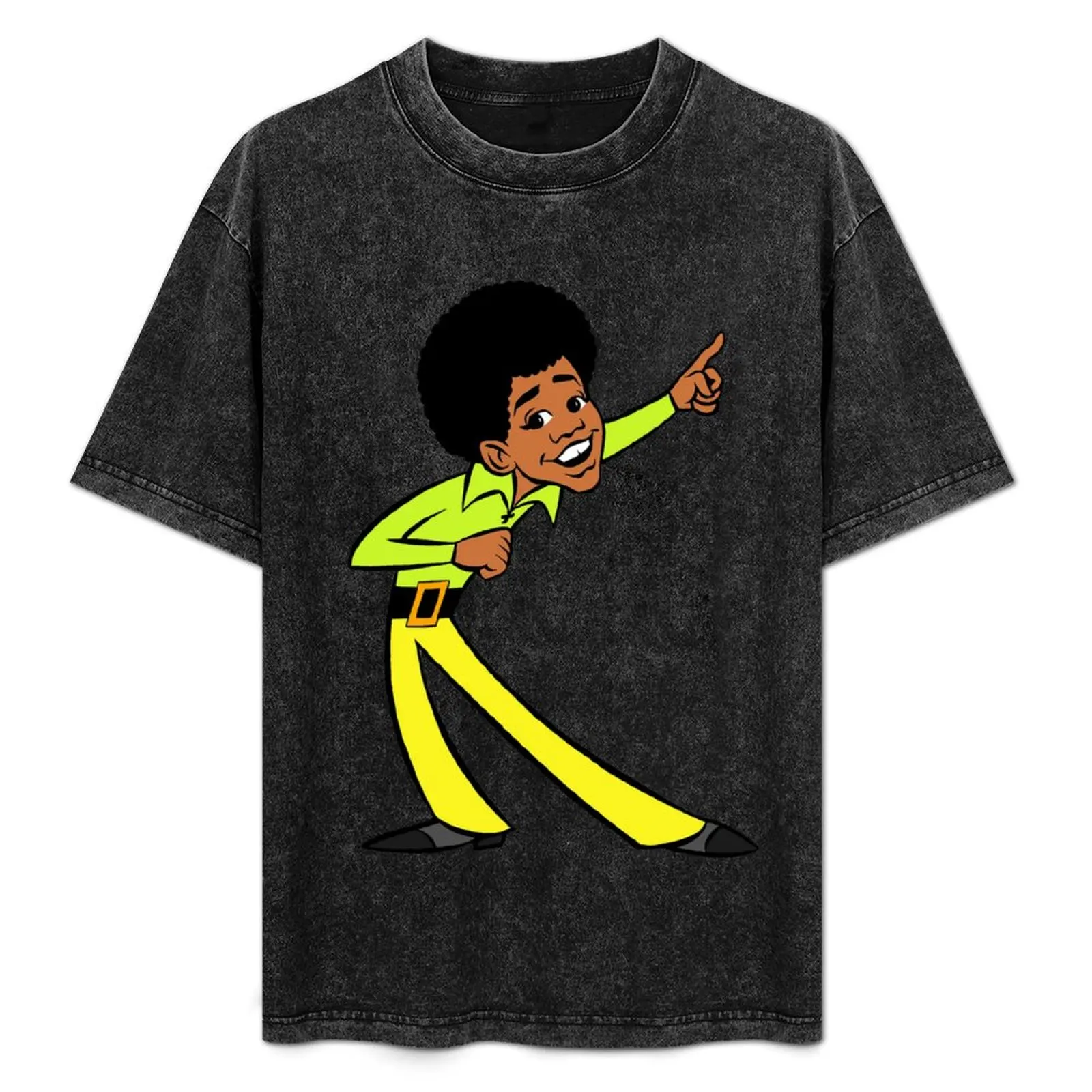 MJ Kid Jackson 5 animated T-Shirt tees anime tshirt Men's clothing