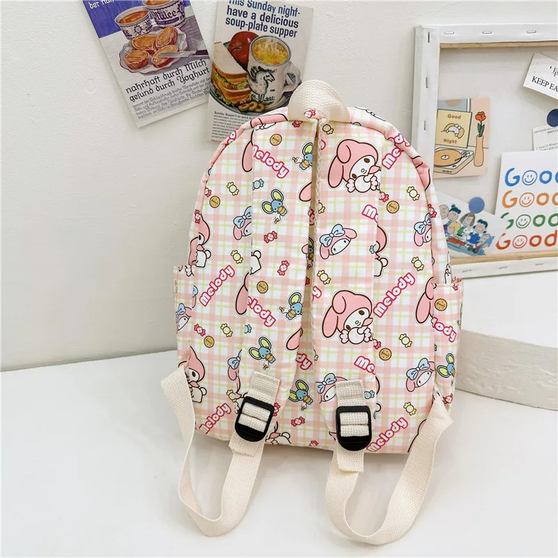 Sac d'école de dessin animé de grande capacité pour enfants, Hello Kitty, Corée, maternelle, sac à dos pour garçons et filles, mignon, printemps, nouveau, 2024