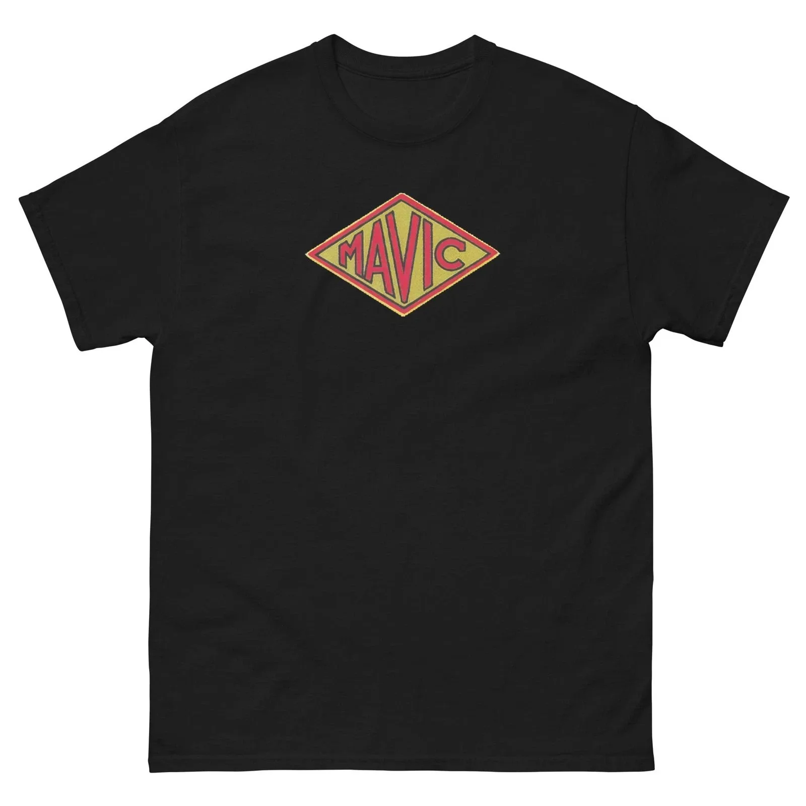 Mav-Ic Cycling Graphic Logo T-Shirt Graphic Printing High-end Luxury Unisex Style Both of Men and Women