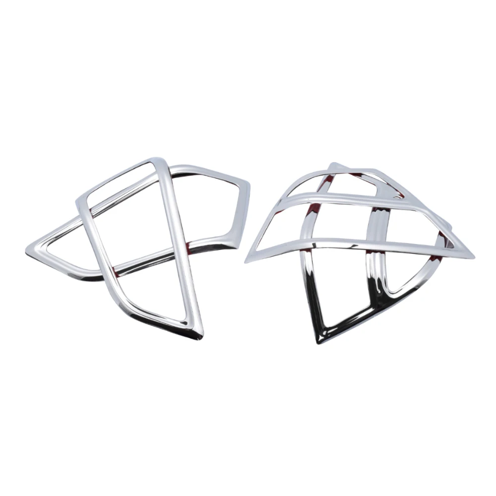 For Honda Goldwing 1800 2001 to 2010 GL1800 Gold Wing Motorcycle Trunk Brake Light And Saddlebag Light Grilles Chrome