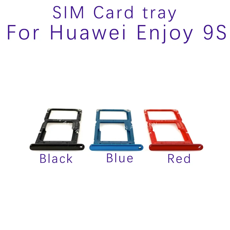 For Huawei P Smart Z 2019 Enjoy 9s 10 Plus Sim Card Slot Tray Holder Sim Card Reader Socket