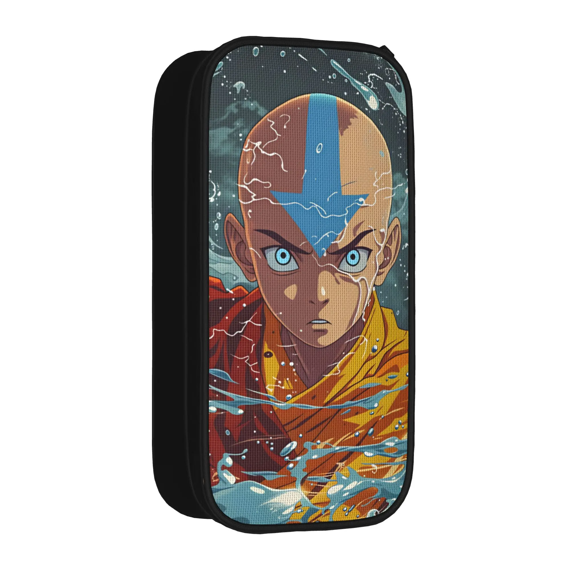 Lovely Pencil Case Avatars Airbenders Pen Box  Back To School Pencil Cases Boy Girl Canvas Custom DIY Stationery Organizer