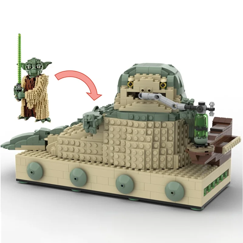 1082 قطعة MOC جابا ذا هت ستار معركة نموذج اللبنات لعبة العمارة تجميع هدية الكريسماس لتقوم بها بنفسك الإبداعية الاطفال عيد ميلاد #6