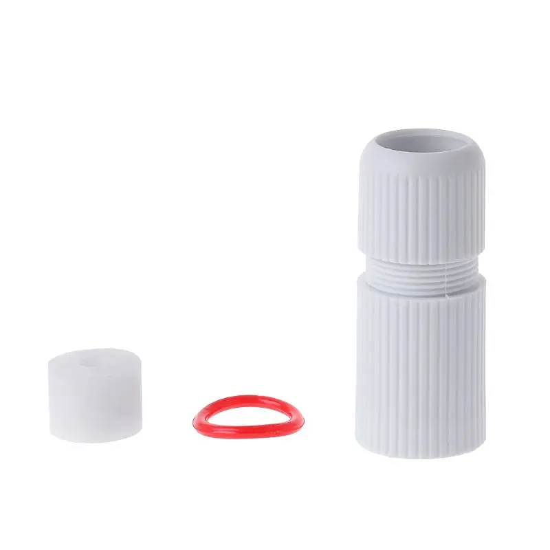 10Pcs Practical Waterproof Connector Cover Cap RJ45 White for Outdoor Pigtail Cable IP Camera Computer Servers