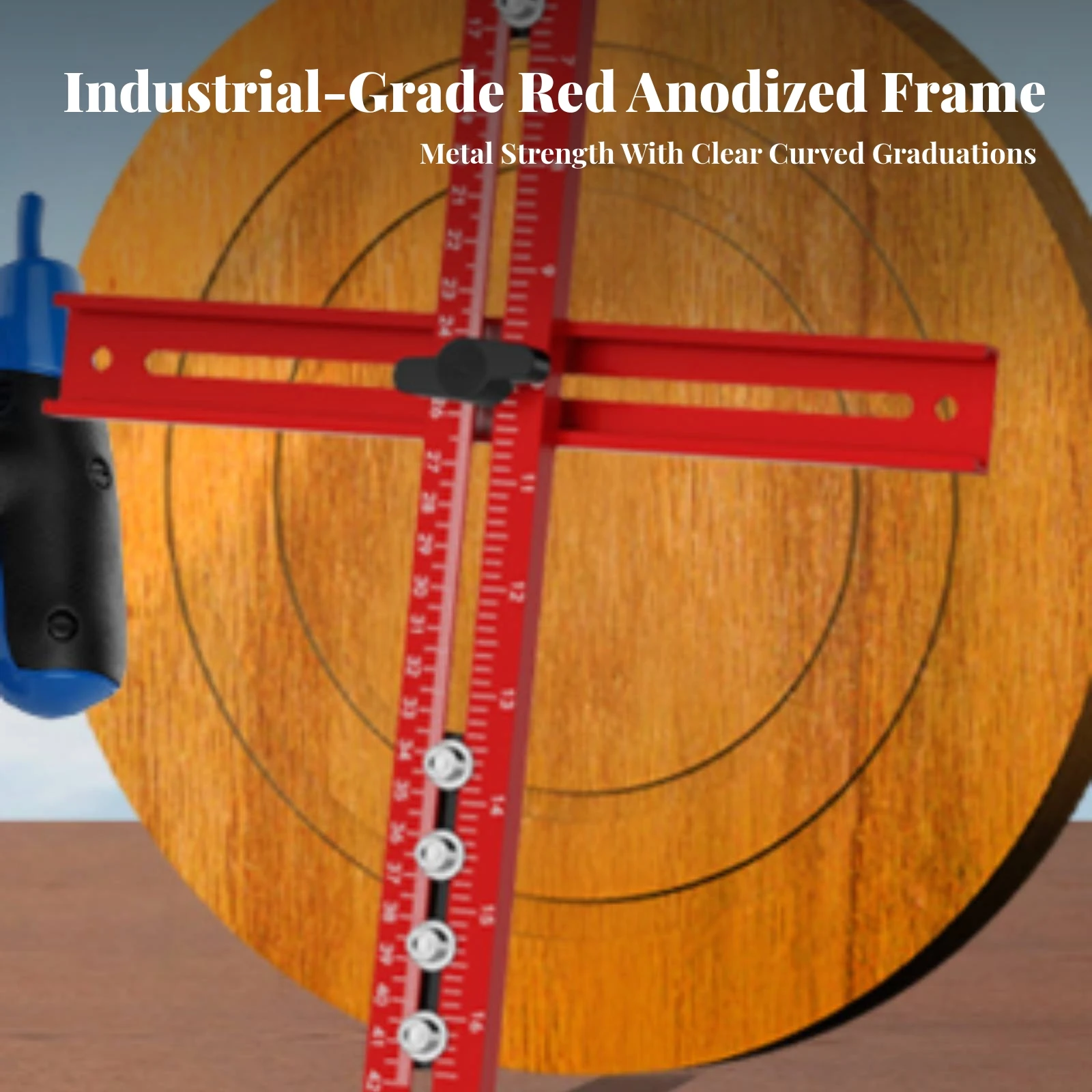 Woodworking Router Circle Jig Precision Router Circle Cutting Jig Tool Accurate Long-Lasting for Woodworkers