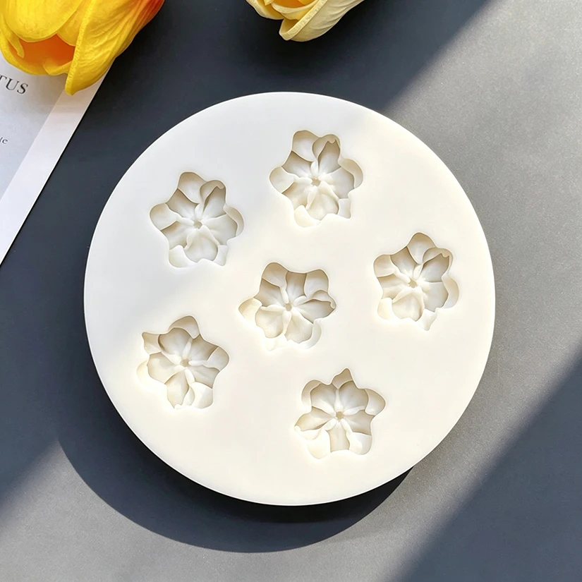 Flower Rose Silicone Sugarcraft Mold Resin Tools Chocolate Cupcake Baking Fondant Cake Decorating Tools