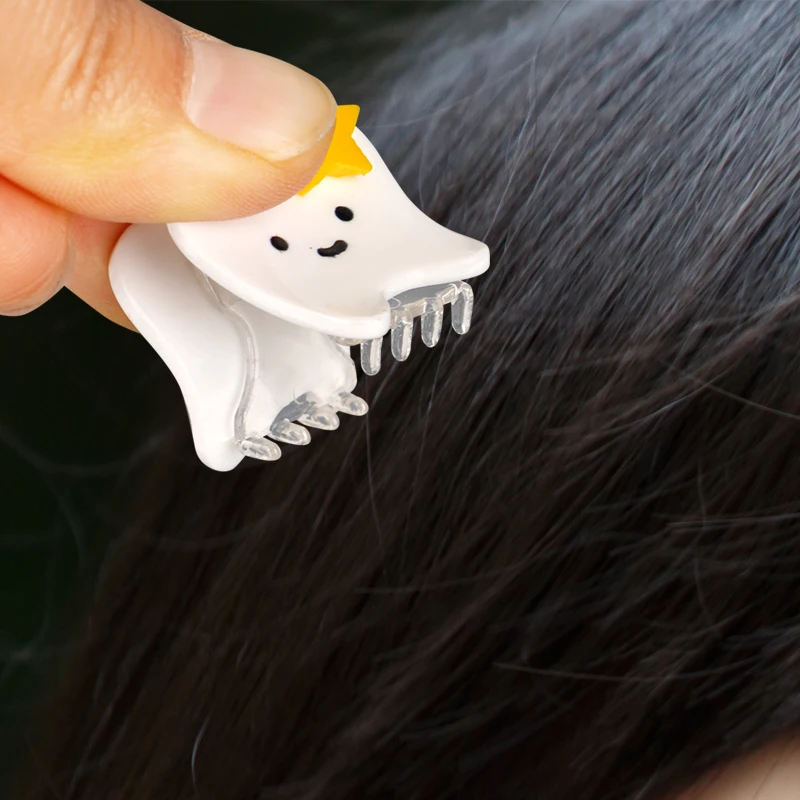 Bonito dos desenhos animados Dentes Forma Grampos de cabelo, Engraçado Mini Cabelo Garras, Criativo Chapelaria, Headpiece Acessórios, Dentista Presentes