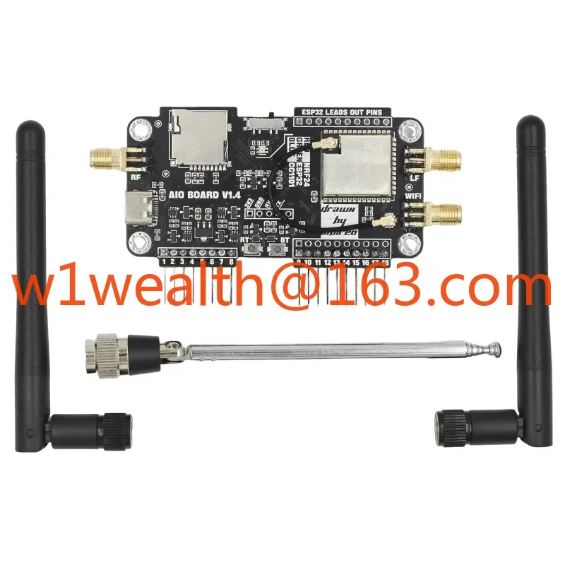 Suitable for Fin Zero WiFi 3-in-1 Multi-Board NRF24 + ESP32 Extension CC1101 Flipper0 Multifunctional Modification Development