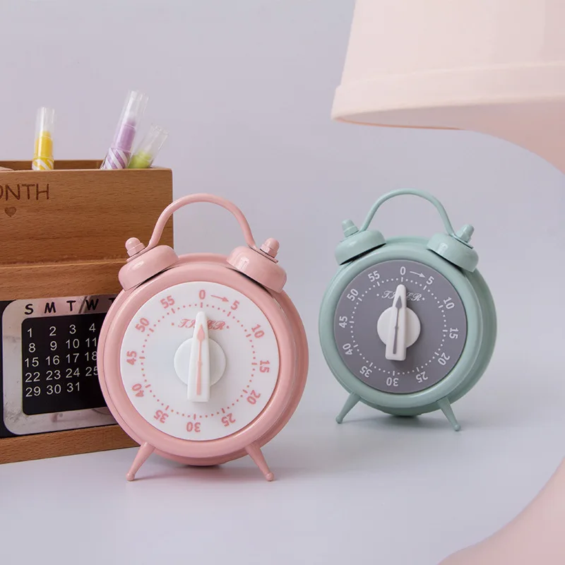 Plastic Time Manager Kitchen Timer Student Children Learning Visual Timer 60 Minute Alarm Clock Count Down Kitchen Tools ZB324