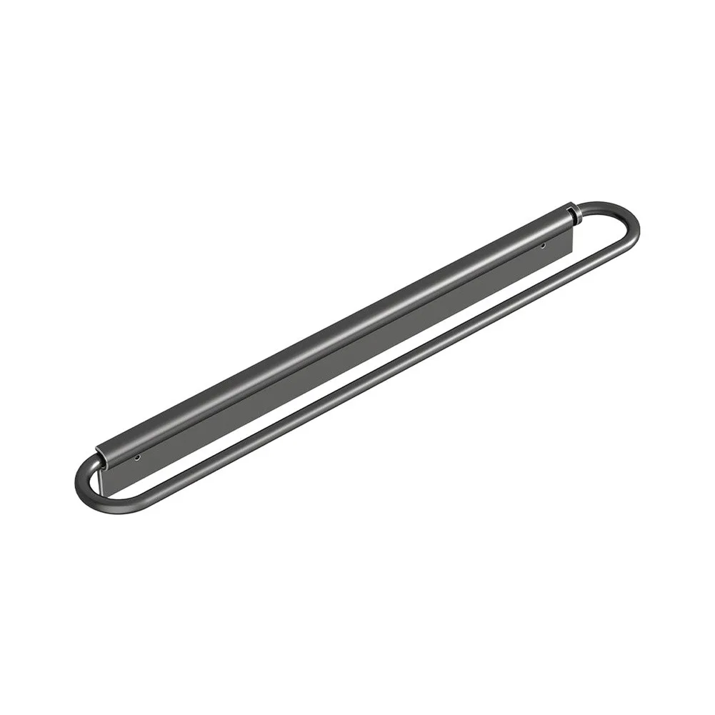 Aluminum Wall Mounted Towel Rack with Precision Fold Angle for Effortless Transition Between Use and For storage