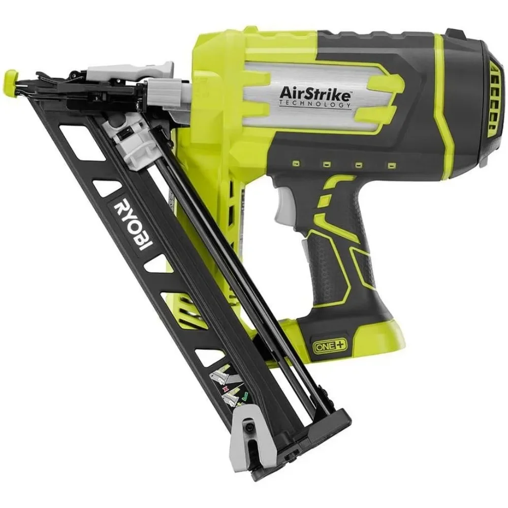 Imagem -03 - Ryobi-finish Nailer Bateria e Carregador Não Incluído 18v Mais Angular 15 Gal P330