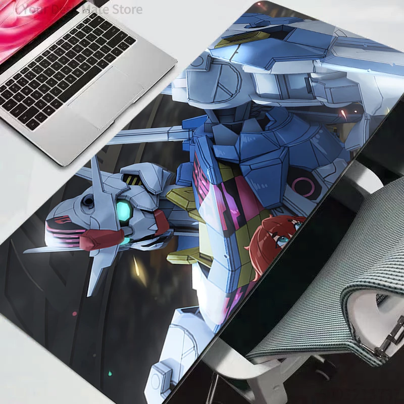 

Mobile Suit Gundam Mouse pad professional eSports game players Speed Lock Edge Rubber Game Desk Mousepad Keyboard Mat