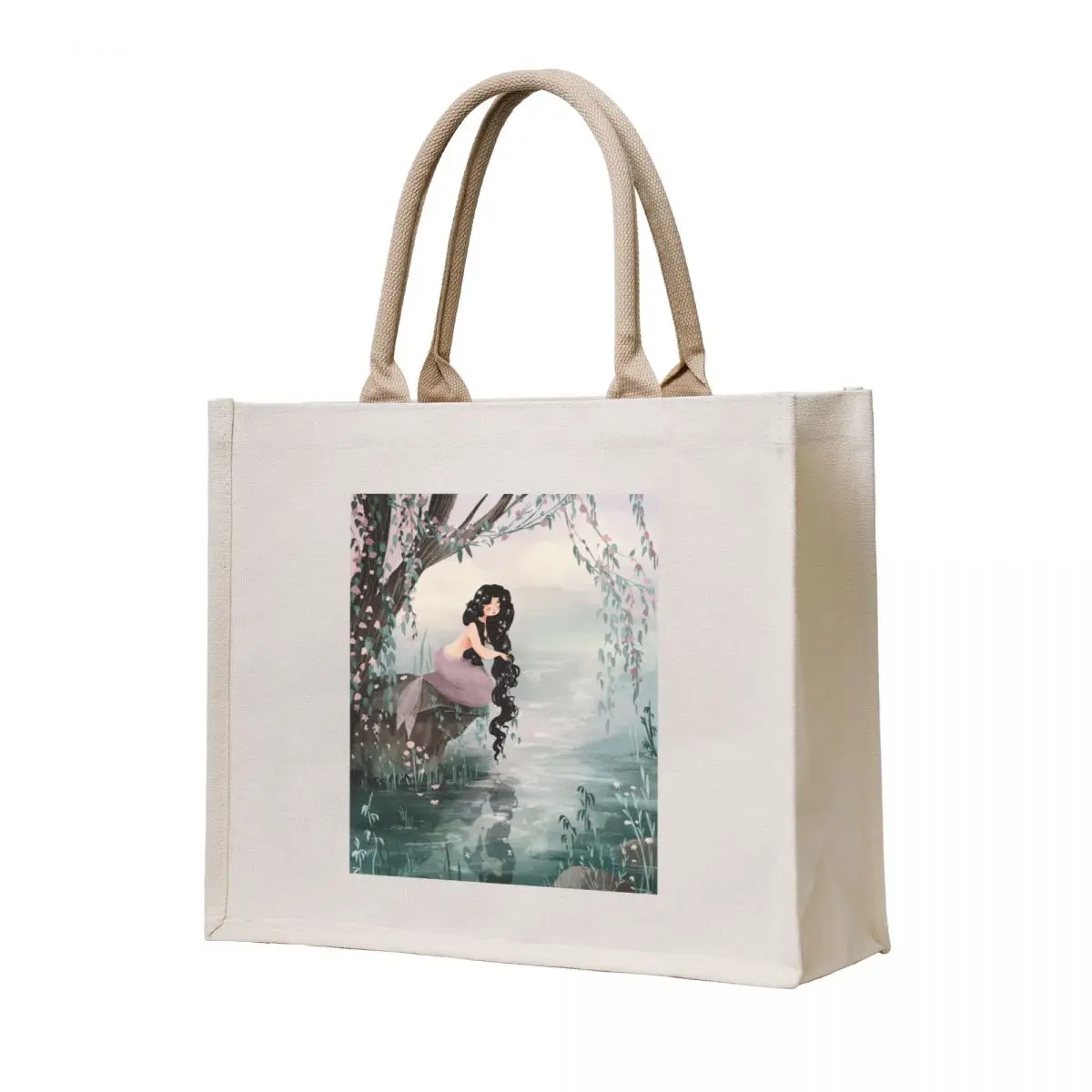 

Lilac Lagoon Tote Bag shopper bags for women Women's bags eco pack Women's bag