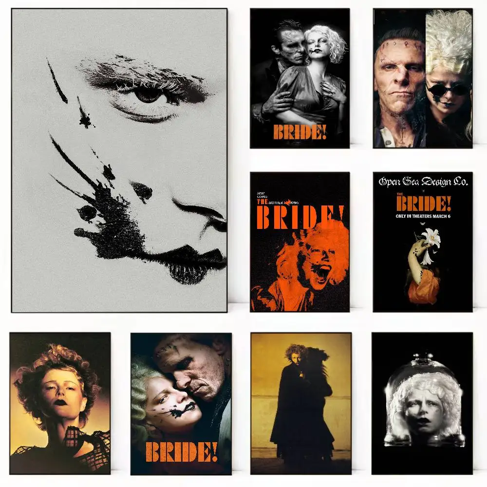 

Moive The B-Bride Poster Versatile HD Waterproof Wall Art Self-Adhesive Decor for Any Space Ideal Gift