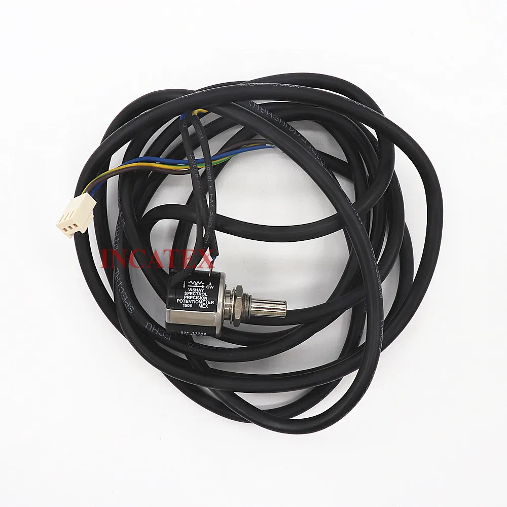 Good Quality Chinese Cap Household Tubular Embroidery Machine Spare Parts Color Change Potentiometer With Cable And Plug