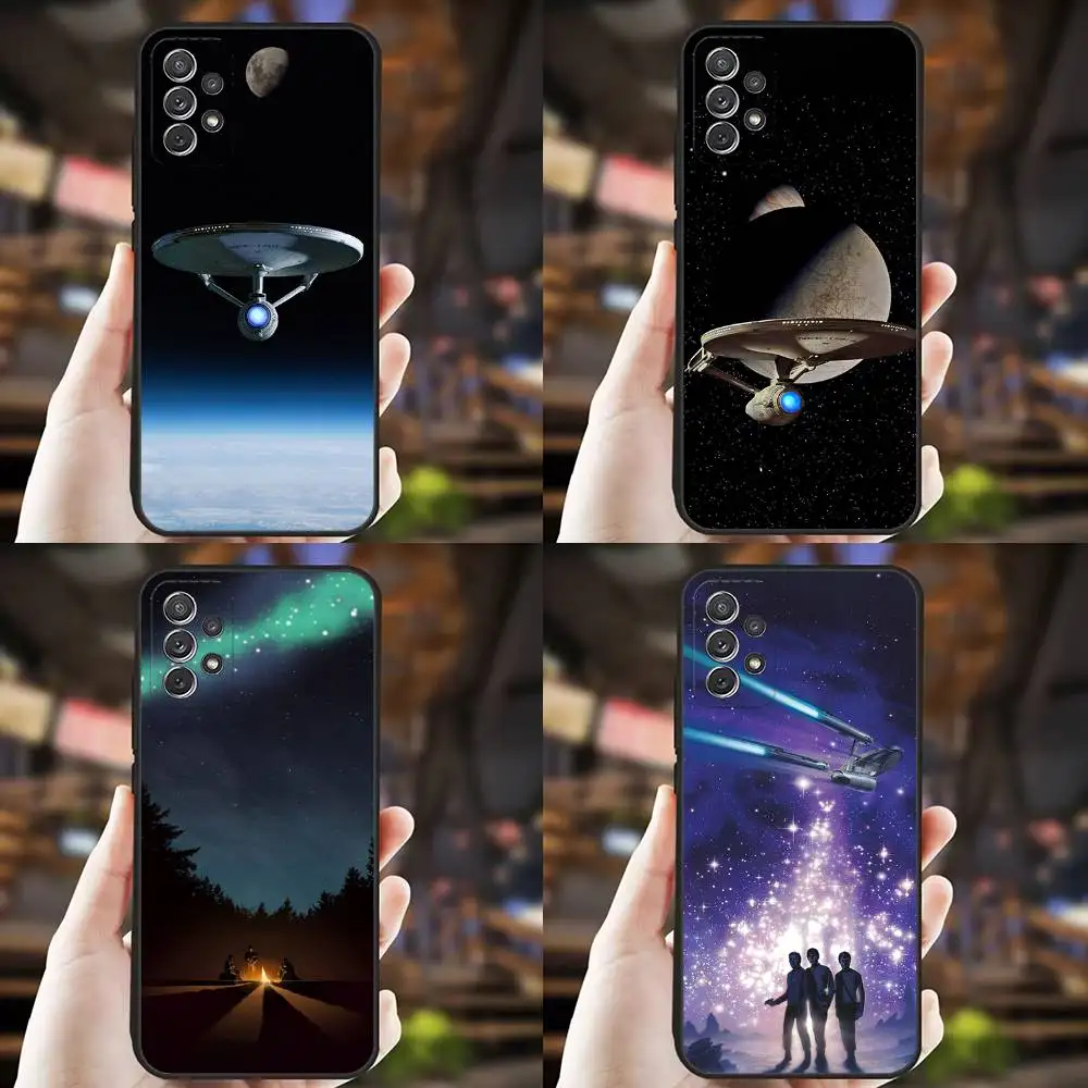 

S-Star T-Trek T-tv Phone Case For Samsung S25,S24,S21,S22,S23,S30,Ultra,S20,Plus,Fe,Lite,Note,10,9,5G Black Cover