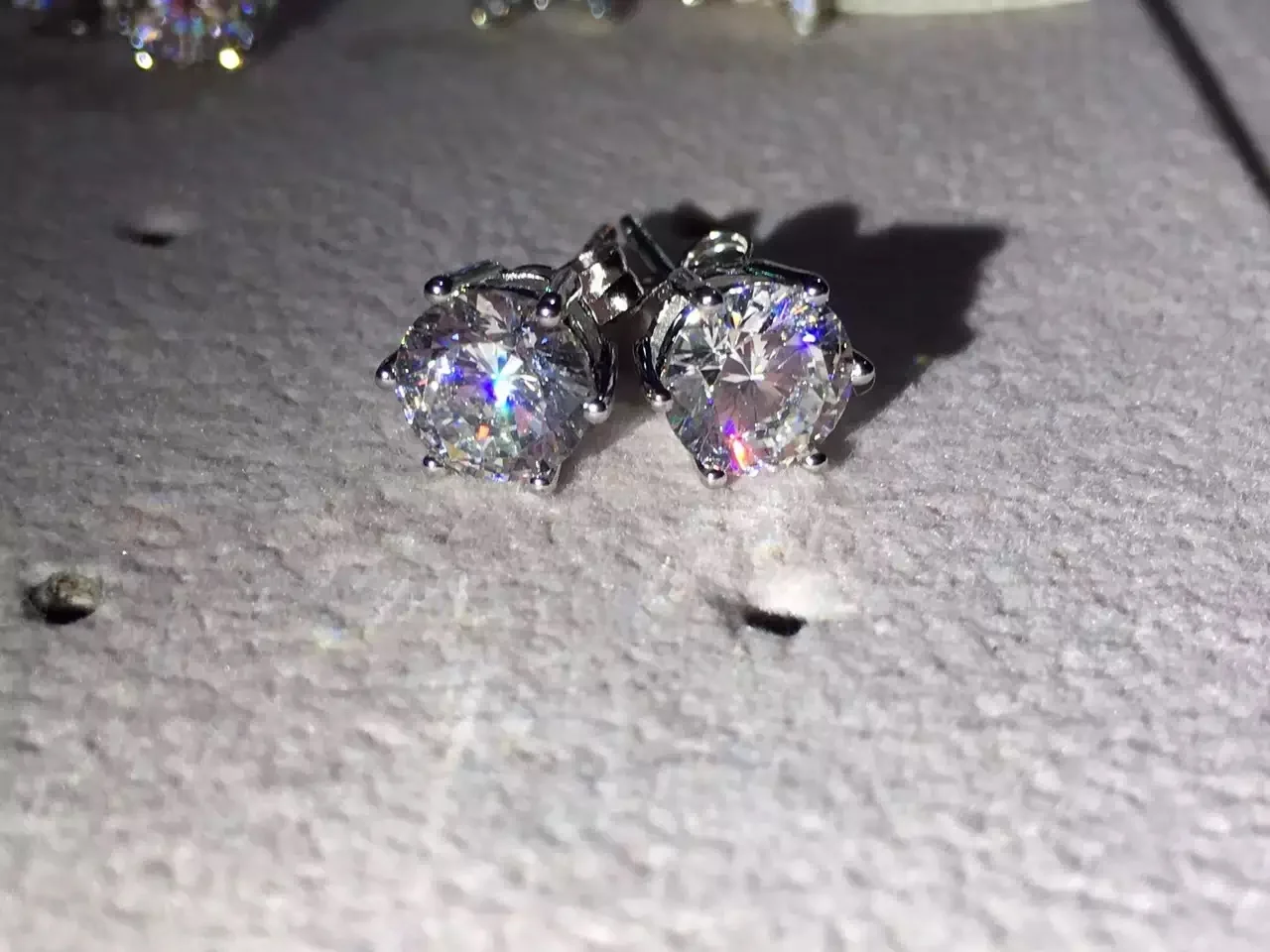 Pendientes de plata de ley 925 TB01, joyería de diamantes de estilo clásico, joyería para fiesta de boda