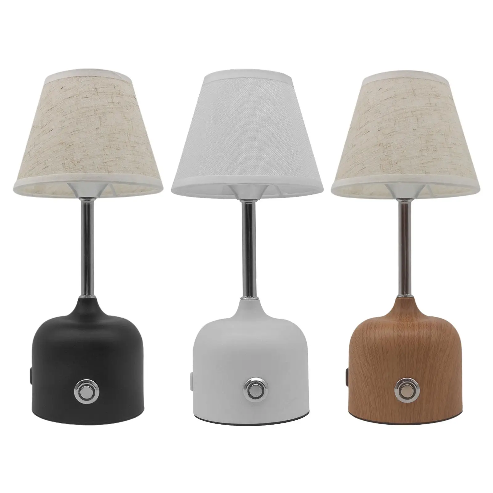 Touch Control Table Lamp Tabletop Ornament Practical Housewarming Gift NightStand Lamp for Office Bedroom Kitchen Hotel Bathroom