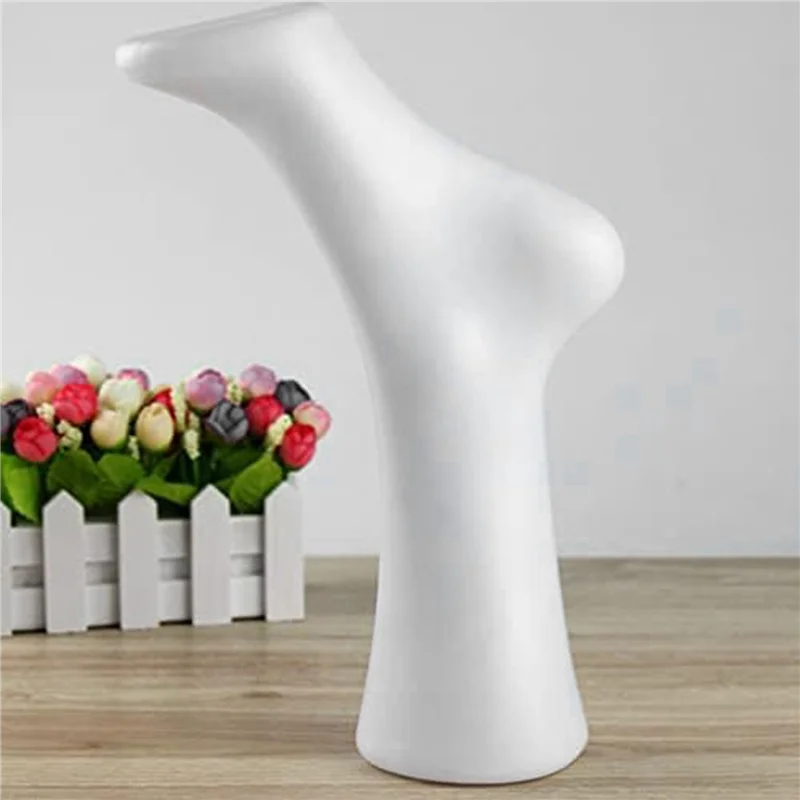 

12 шт. модель носка для ног манекена, женский носок, дисплей, короткие чулки, браслет на щиколотке, подставка для ювелирных изделий, белый