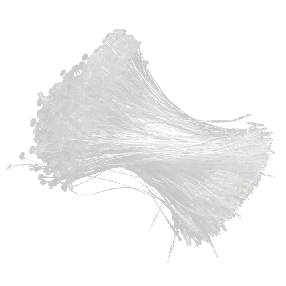 5000 قطعة البلاستيك البريدي العلاقات 8 سنتيمتر الأبيض الذاتي قفل رباط للكابل للملابس العلامات الأحذية الأمن السحابة سلك حبل أصحاب الحرفية الحبل #6