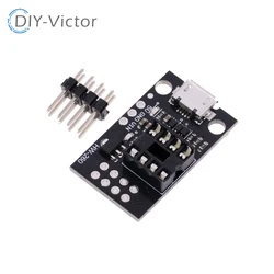 ATtiny13A / ATtiny25 / ATtiny45 / ATtiny85 Pluggable ATTINY Development Programming Bare Board